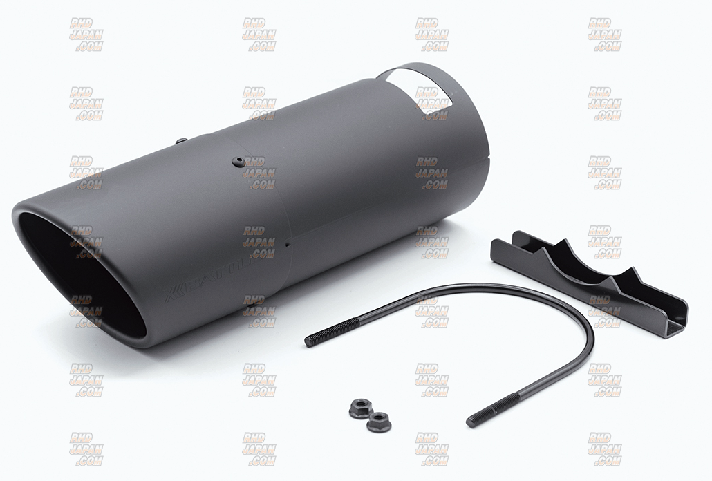JAOS Battlez Muffler Tail Cutter Black Type-A - Lexus LX600